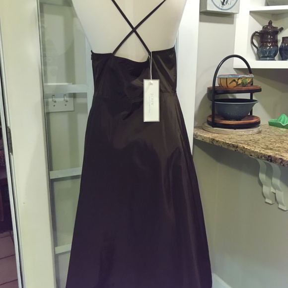 NWT stunning J Crew 100% Silk special Occasion dress - Picture 15 of 16